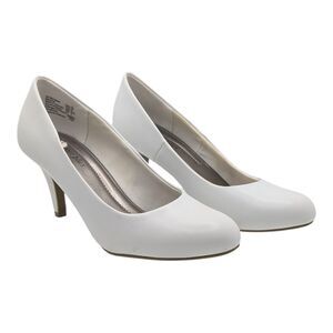 Women's Karmen Heel Pump Predictions Comfort Plus Shoes White Size 5.5 Classic